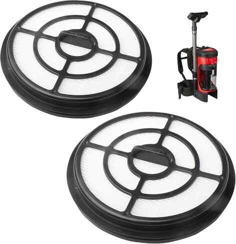49-90-1963 Replacement Filter Compatible with Milwaukee M18 3 In 1 Backpack Vac Vacuum Filter 0885-21HD 0885-20(2 Pack) in Kuwait