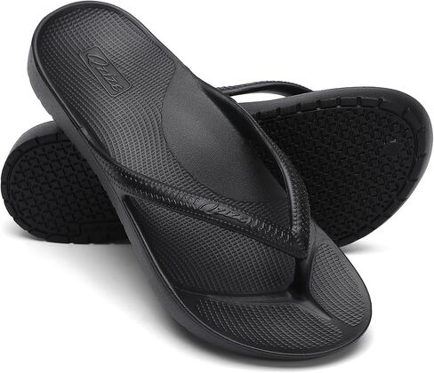 Womens Flip Flops Arch Support for Plantar Fasciitis Thong Sandals | Lightweight, Cushioning, Soft Toe Post,Shock-Absorbing,Slides for Summer, Beach,Walking,All-Day Comfort in Saudi Arabia