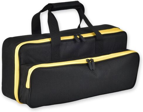 Reciprocating Saw Tool Bag for DEWALT DCS380B, DCS380P1 Battery, Case Only | with Blade Pocket & Accessories Slot, Heavy Duty Padded Oxford Fabric, Easy Carry, for Tradesmen, DIYers, Jobsites, Workshops in Kuwait