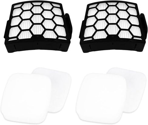 2Set Vacuum Filters For Shark LA480WM UV850 UV900 UV900CCO LA492 LA481 LA481C LA481HGN LA481HBJ Cleaners Accessories, Part Number# XHF320 & XFFK602UKT in Kuwait