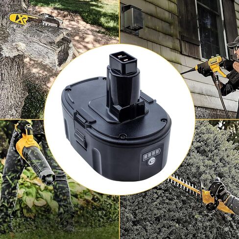 DTK 7.0Ah 18V Battery Replacement for Dewalt, 18V Battery Compatible with Dewalt DC9096 DC9098 DC9099 DW9095 DW9096 DW9098 DE9039 Cordless Tools in Kuwait