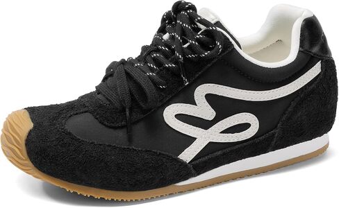 DREAM PAIRS Women's Platform Fashion Sneakers Retro Classic Trainers Casual Stylish Shoes in Kuwait