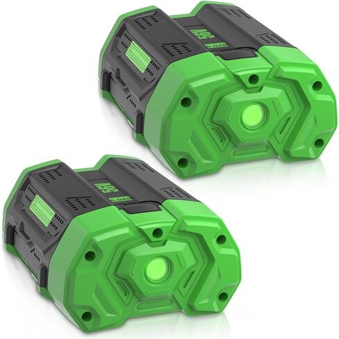 2Pack 5000mAh High Capacity BA2800 Battery Replacement for EGO 56V Battery Compatible with EGO Battery 5.0Ah Lithium Power Tools Compatible with BA4200 BA4200T BA1400 BA1400T BA2240 Power Tool in Kuwait