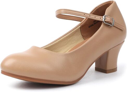 Character Shoes for Women,Ballroom Shoes with 1.5" Heel and Ankle Strap for Dance, Salsa, Tango, Flamenco, Latin in Kuwait