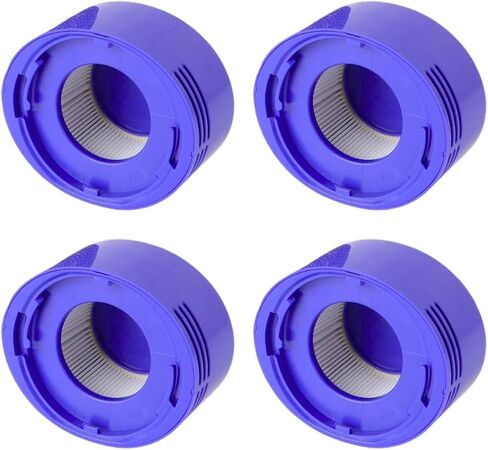 Nispira True HEPA Vacuum Filters Replacement Kit Compatible with Dyson V7 V8 Animal and Absolute Vacuum, Compare to Part #967478-01, 4 Packs in Kuwait