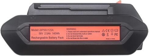 Replacement LBP56V125A 56V 2.5Ah Battery Compatible with Echo Eforce 56V MAX Series Power Tool DCS-2500T, DCS-5000, DPB-2500, DPPF-2100, DPAS-2600SB, DSRM-2600, DHC-2300 in Kuwait