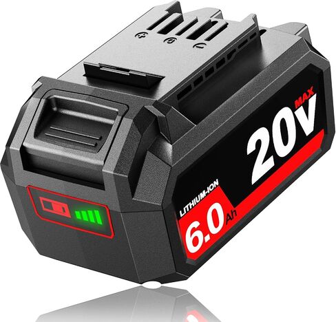 FSKE 6000mAh Replacement for Skil 20V Battery PWRCore BY519601 BY519603 | Upgraded Capacity Compatible with SKIL 20 Volt Cordless Power Tools in Kuwait
