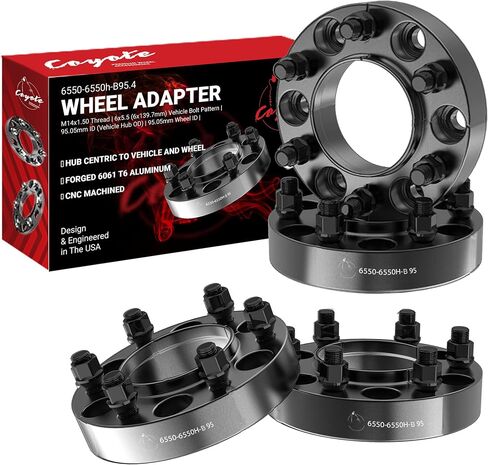 Wheel Accessories Parts 2 Pcs Hub Centric Wheel Spacers Adapters 6x5.5 6x139.7mm 1.75 Inch Thick 78.1mm Hub M14x1.5 14x1.5 Thread Stud Fits Chevy Silverado 1500 Colorado Tahoe ｜ GMC Sierra 1500 Yukon in Kuwait