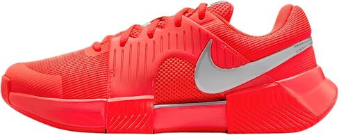 Nike GP Challenge 1 Premium Women's Hard Court Tennis Shoes (Bright Crimson/Metallic Silver) Size 7 in Kuwait
