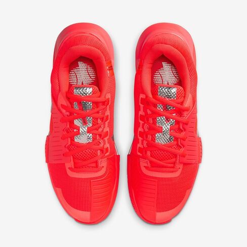 Nike GP Challenge 1 Premium Women's Hard Court Tennis Shoes (Bright Crimson/Metallic Silver) Size 7 in Kuwait