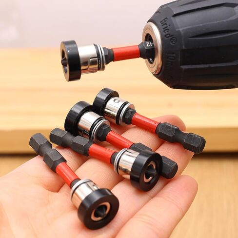 50mm Magnetic Drywall Screw Locator Screwdriver Bit Holder Positioning Tool in Kuwait