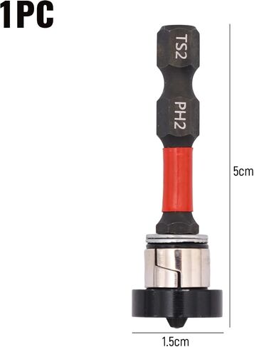 50mm Magnetic Drywall Screw Locator Screwdriver Bit Holder Positioning Tool in Kuwait
