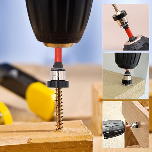 50mm Magnetic Drywall Screw Locator Screwdriver Bit Holder Positioning Tool in Kuwait