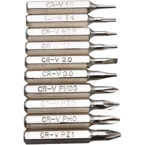 10pcs 28mm For CR-V Screwdriver Bit Set PH00 PH0 Z0 2. in Kuwait