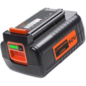 3.5Ah LBX2040 Replacement for Black and Decker 40V Battery LBX1540 LBXR36 LBXR2036 40Volt MAX Batteries in Saudi Arabia