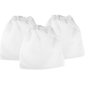 10 Pieces White Non-Woven Nail Art Dust Suction Collector Nail Suction Dust Collector Pouches Replacement Bag for Nail Art Equipment in Kuwait