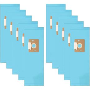 10 Pack Replacement Type F Vacuum Cleaner Dust Bags for Riccar Supralite R10E, Rsl1, Rsl2, Rsl3, Rsl4, Rsl5, Rsl5c & Simplicity Freedom F3600, F3500, F3400, F3300, SF1, Replace Part# RFH6 RSL-6 SFH6 in Kuwait