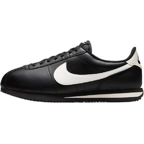 Nike Cortez Leather Women's Shoes (Black/Pale Ivory) Size 7 | Lightweight comfort with breathable materials, cushioned support, and durable traction for reliable everyday performance. in Kuwait