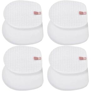 4 Pack Replacement Vacuum Filters for Shark WZ250RD IZ464H IZ492H UZ355H IZ340H and More Models for Effective Dust and Pet Dander Filtration in Kuwait