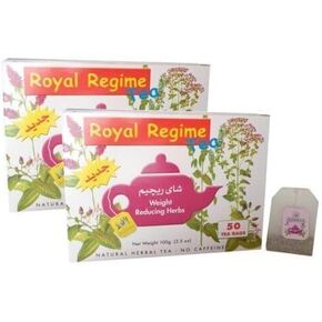 2 Packs of Royal Regime Tea 50 Sachets (total 100 Sachets) in Kuwait