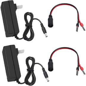 2 PCS Universal 1Amp Power Tool Battery Charger Compatible with Dewalt 20V, Milwaukee M18 18V Lithium-Ion Batteries - Multi-Brand Charger for Power Tools, Activate The Dormant Battery in Kuwait