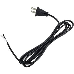 18AWG 2 Prong 6FT Flat Shape 2 Wire Power Supply Cord,Replacement for Drills, Grinders, Vacuums, Miter Saws, Chop Saws, Sanders, Appliances, Motors etc Power Tools in Kuwait