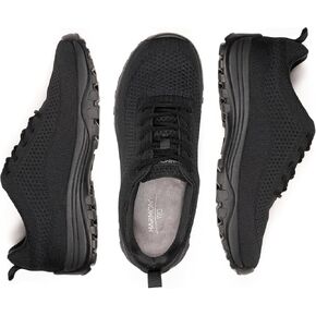 HARMONY 783 Unisex Grounding Sneaker, Black Knit | Carbon-Infused Conductive Sole, Grounded Walking Shoe, Earthing Sneaker, Everyday Comfort, Medium Width, For Women & Men in Kuwait