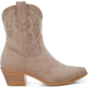 London Rag Nigel Cut Out Detail Cowboy Boots in Kuwait