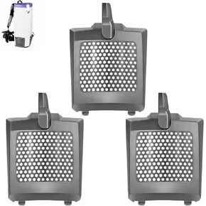 3 Pack 833954 841708 Vacuum Cleaner HEPA Filter Cover for ProTeam Backpack Vacuum 107303, 107363, 107310, Super Coach Pro 6, Super Coach Pro 10 - Exhaust Filter Cover Door Replacement in Kuwait