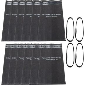 9Pcs Dry Filter Bags Replacement with 3 Retaining Bands for Stinger 2-2.5 Gal Vac HV0200, WD2000, WD2010, WD2025, for Bucket head BH0100 in Saudi Arabia