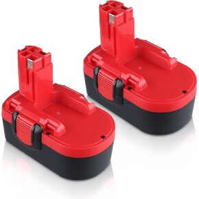 VANON 2Packs 4.8Ah Ni-Mh Battery Raplacement for Bosch 18V Battery BAT025 BAT026 BAT160 BAT180 BAT181 BAT189 Compatible with Bosch 18V Drill Saw Power Tools in Saudi Arabia
