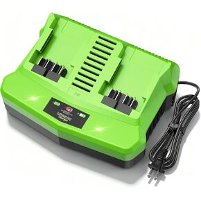 Replacement for Greenworks 24V Battery Charger, Dual Port 3.0A Rapid Charge for Greenworks 24V Battery in Kuwait