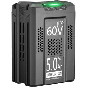 5.0Ah Batteries Replacement for Greenworks pro 60V Battery LB60A00 LB60A01 LB60A02 LB60A03,Compatible with Greenworks 60V Cordless Power Tool in Saudi Arabia