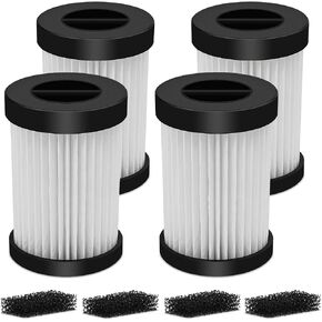 Mattress Vacuum Replacement Filter Compatible with FEPPO Mattress Vacuum Cleaner(LW-P1012).HEAP Filter-4Pack in Kuwait