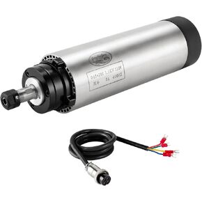CNC Spindle CNC Motor 110V 1.5KW Air Cooled Spindle Motor 65mm 4 Bearings 24000RPM 400HZ for CNC Router Machine in Kuwait