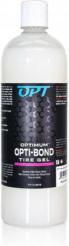 Optimum Opti-Bond Tire Gel – 32 oz., Long Lasting Tire Dressing; Water Based Tire Gel Spray; Vinyl, Plastic, Tire and Trim Dressing; Great for Tire Shine, Vinyl Trim Care, and Dashboard Protection in Saudi Arabia