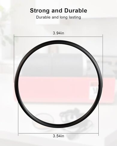 Drive Belt for Single and Dual Barrel Rock Tumblers Compatible with Harbor Freight Chicago Electric ABN Viyuki, 10 Pcs in Kuwait