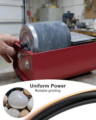 Drive Belt for Single and Dual Barrel Rock Tumblers Compatible with Harbor Freight Chicago Electric ABN Viyuki, 10 Pcs in Kuwait