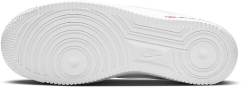 Air Force 1 Low Roses Womens Lifestyle Shoes (White/White/Sport Red/Pine Green) in Kuwait