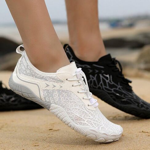 2026 New Water Shoes for Women Men, Quick-Dry Barefoot Aqua Socks, Lightweight Breathable Non-Slip Beach Shoes for Swimming Hiking Surfing in Kuwait