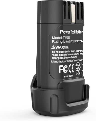 Fancy Buying 3000mAh 8V Li-ion Replacement for Dewalt 8v Battery Compatible with DCF680N1 DW4390 DCF680N2 DCF680G2 Cordless Power Tools in Kuwait