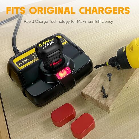 Fancy Buying 3000mAh 8V Li-ion Replacement for Dewalt 8v Battery Compatible with DCF680N1 DW4390 DCF680N2 DCF680G2 Cordless Power Tools in Kuwait