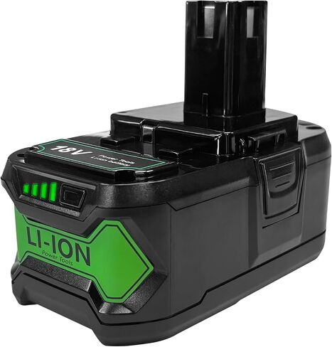 DZEKO 8Ah Replacement Battery for Ryobi 18V Battery P102 P103 P104 P105 P107 P108 P109 P122 Compatible with Ryobi 18V Power Tools and Chargers (1 Pack) in Saudi Arabia