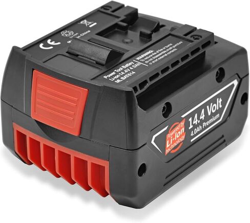 6000MAH for Bosch 14.4V Battery BAT614G BAT607G BAT614 BAT614G BAT607 Power Tool Replacement Battery in Saudi Arabia