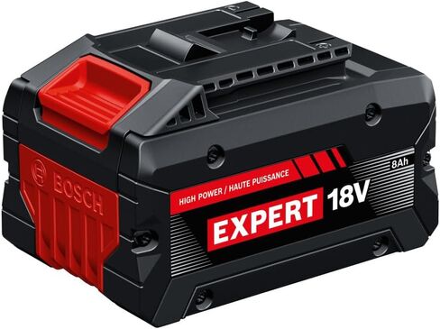 Bosch EXBA18V-40 Expert 18V 4 Ah High Power Battery with High-Power Tabless Cells, CoolPack™ 2.0 Technology, and AMPShare™ System Compatibility in Kuwait
