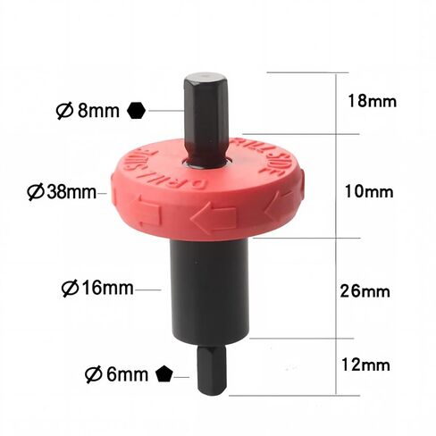 Milisten Electric Engine Drill Bit Adapter 8mm Craftsmen Speed Start Bit Adapter in Kuwait