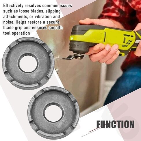 4 Pack 692512002 Sleeve Multi-Tool Compatible with Ryobi Rid-GID P343 P570 PCL430 MT100 MT100G R8223403 R8223404 - Metal Spacer Bushing in Kuwait