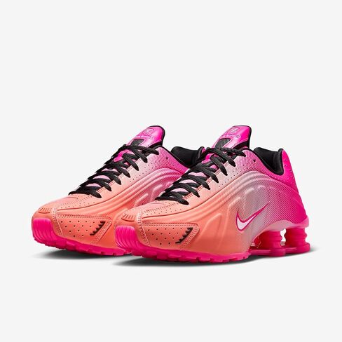 Nike Shox R4 Women's Shoes (Hyper Pink/Pink/Black/Pink Foam) Size 7 in Kuwait