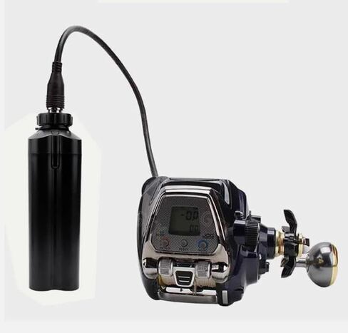 14.8V 5000mAh Replace Daiwa Tanacom 1000 750 500 Electric Fishing Reel Battery BM2300 BM2900, Battery BeastMaster 9000 (with Battery Sheath) in Kuwait