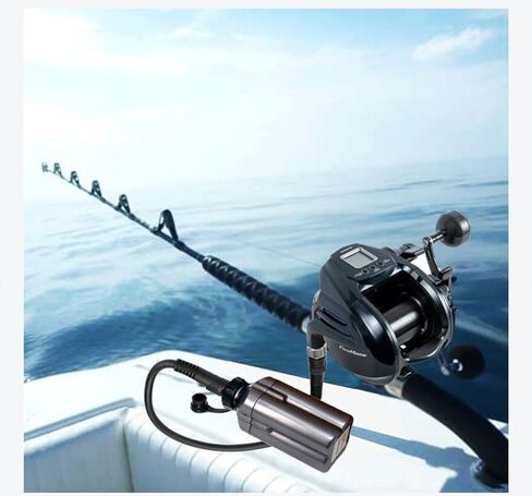 14.8V 5000mAh Replace Daiwa Tanacom 1000 750 500 Electric Fishing Reel Battery BM2300 BM2900, Battery BeastMaster 9000 (with Battery Sheath) in Kuwait